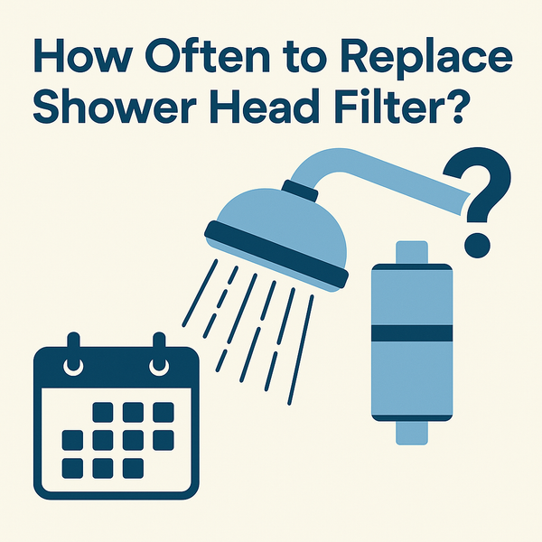 How Often Should You Replace Your Shower Head Filter? - Genzon Water